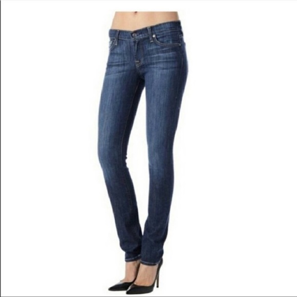 7 For All Mankind Denim - ⭐️ 7 For All Mankind Roxanne Jeans Size 27